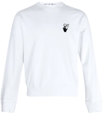 오프화이트 FW21 화살 프린트 크루넥 스웨트셔츠 화이트 루즈핏 OMBA025F21FLE0060110 Buy 오프화이트 FW21 화살 프린트 크루넥 스웨트셔츠 화이트 루즈핏 OMBA025F21FLE0060110