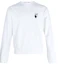 Buy 오프화이트 FW21 화살 프린트 크루넥 스웨트셔츠 화이트 루즈핏 OMBA025F21FLE0060110