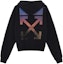 Order OFF-WHITE FW21 Arrows Logo Graphic Oversized Hoodie Black Menswear OMBB037F21FLE0051084