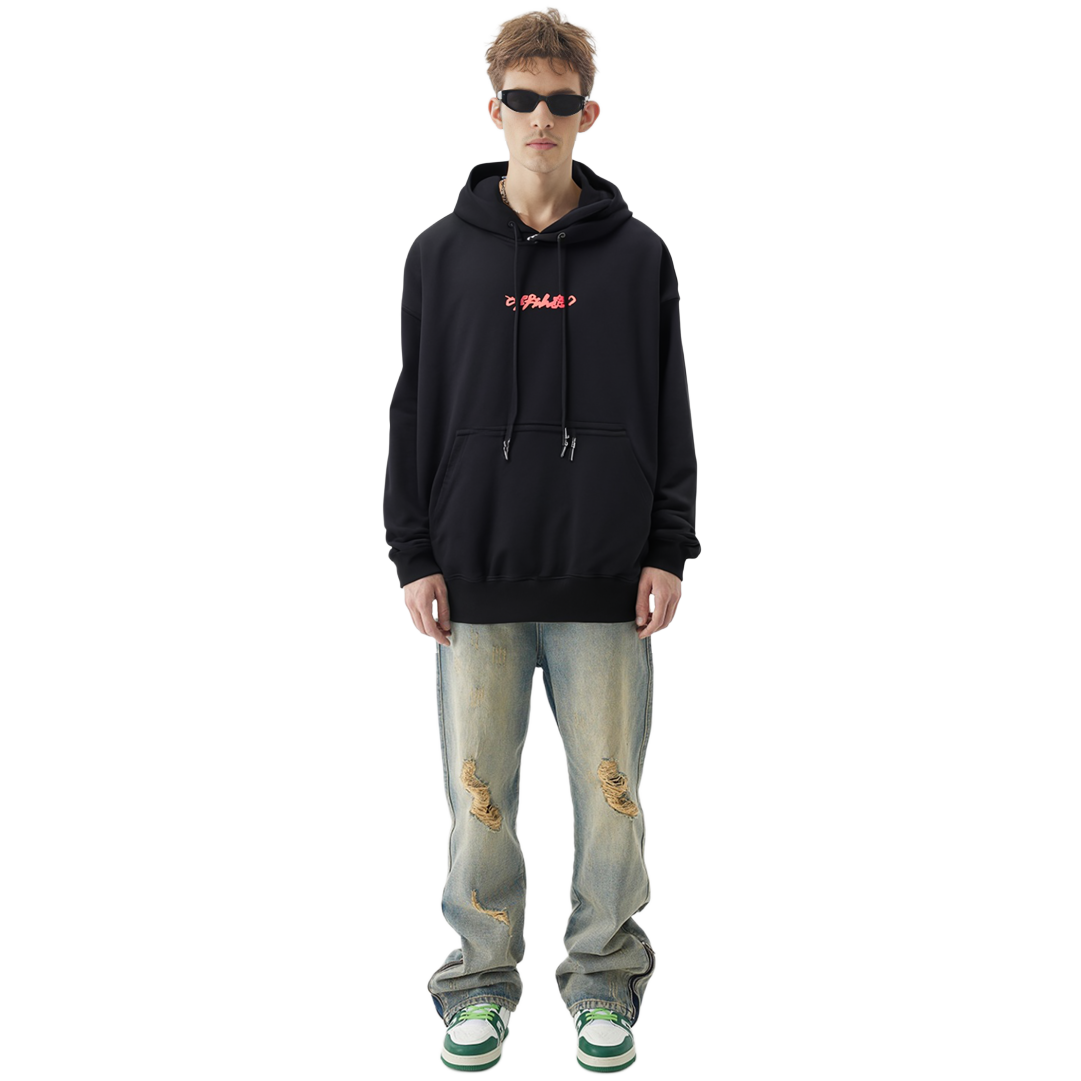 Details for OFF-WHITE FW21 Black Pullover Sweatshirt with Logo Arrow Print for Men OMBB085F21FLE0121084