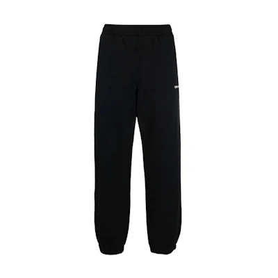 OFF-WHITE FW21 Caravaggio Painting Black Jogger Sweatpants Men OMCH029C99FLE0041001