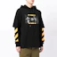 Purchase Off-White FW21 Caravaggio Painting Graphic Hoodie Black OMBB087F21FLE0061084