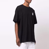Details for OFF-WHITE FW21 Caravaggio 短袖T恤 黑色 男款 OMAA038F21JER0061084