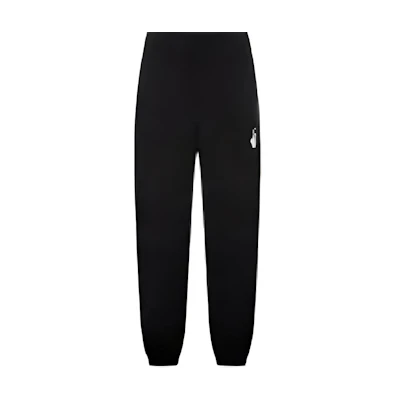 OFF-WHITE FW21 Color Letter Logo Print Knit Joggers Black Mens OMCH029R21FLE0011032-1