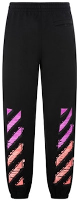 Pantalones Joggers Negros OFF-WHITE FW21 Logo Letra Color Hombre. OMCH029R21FLE0011032-1 Lookbook Pantalones Joggers Negros OFF-WHITE FW21 Logo Letra Color Hombre. OMCH029R21FLE0011032-1