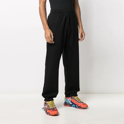 Pantalones Joggers Negros OFF-WHITE FW21 Logo Letra Color Hombre. OMCH029R21FLE0011032-1 Details for Pantalones Joggers Negros OFF-WHITE FW21 Logo Letra Color Hombre. OMCH029R21FLE0011032-1