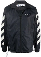 Off-White FW21 Diagonal Stripe Logo Long-Sleeve Jacket Black () OMBD022F21FAB0011017 Off-White FW21 Diagonal Stripe Logo Long-Sleeve Jacket Black () OMBD022F21FAB0011017