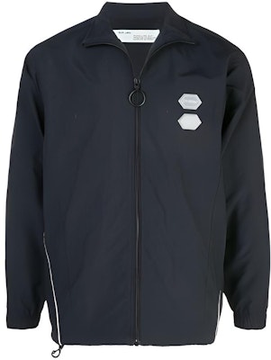 OFF-WHITE FW21 メンズ フルジップ スリムフィット 長袖ジャケット プレーン OMBD010R19C010211000 Buy OFF-WHITE FW21 メンズ フルジップ スリムフィット 長袖ジャケット プレーン OMBD010R19C010211000