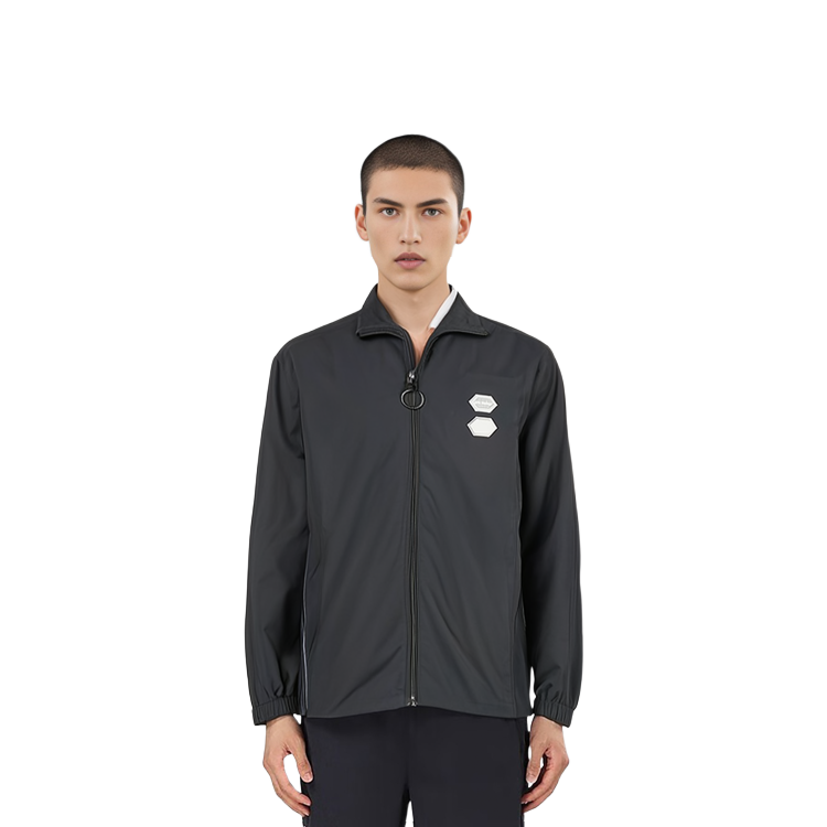 Sizing OFF-WHITE FW21 メンズ フルジップ スリムフィット 長袖ジャケット プレーン OMBD010R19C010211000