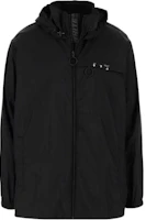Off-White FW21 Logo Jacket Black Loose Fit Windbreaker OMEB014F21FAB0011001 Off-White FW21 Logo Jacket Black Loose Fit Windbreaker OMEB014F21FAB0011001