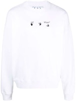 OFF-WHITE FW21 Logo Print White Pullover Sweatshirt Men’s Loose Fit OMBA054F21FLE0140110 OFF-WHITE FW21 Logo Print White Pullover Sweatshirt Men’s Loose Fit OMBA054F21FLE0140110