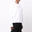 Purchase オフホワイト FW21 ロゴプリント 白色プルオーバースウェット メンズルーズフィット OMBA054F21FLE0140110