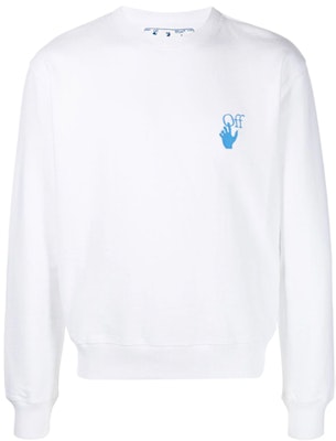 Sudadera Blanca OFF-WHITE FW21 Logo Slogan Ajuste Regular. OMBA025F21FLE0040184 Buy Sudadera Blanca OFF-WHITE FW21 Logo Slogan Ajuste Regular. OMBA025F21FLE0040184