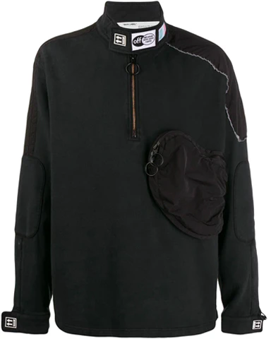 off-white-fw-21-pullover-half-zip-fleece-sweatshirt-black-loose-fit-omba-041-f19-e300221010