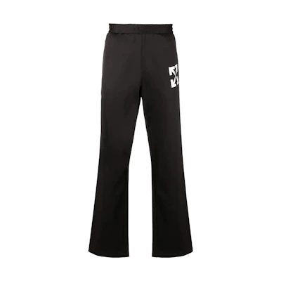 OFF-WHITE FW22 Black Casual Arrow Graphic Sweatpants OMCJ018C99FAB0021001