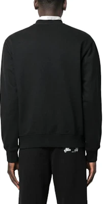 OFF-WHITE FW22 Black Logo Print Crewneck Long Sleeve Sweatshirt Regular Fit OMBA057C99FLE01010011001 Shop OFF-WHITE FW22 Black Logo Print Crewneck Long Sleeve Sweatshirt Regular Fit OMBA057C99FLE01010011001