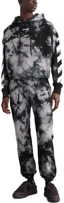 OFF-WHITE FW22 Black Marble Print Jogger Sweatpants OMCH029F22FLE0090701 Lookbook OFF-WHITE FW22 Black Marble Print Jogger Sweatpants OMCH029F22FLE0090701