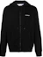 Order OFF-WHITE FW22 斜紋標誌拉鍊連帽衫 黑色 常規版型 OMBE013C99FLE0071001