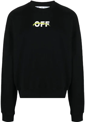 오프화이트 FW22 그래픽 크루넥 풀오버 스웻셔츠 블랙 OMBA058F22FLE0051001 Buy 오프화이트 FW22 그래픽 크루넥 풀오버 스웻셔츠 블랙 OMBA058F22FLE0051001