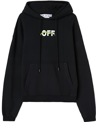 Sudadera Oversize Negra OFF-WHITE FW22 con Estampado Gráfico. OMBB037F22FLE0081001 Buy Sudadera Oversize Negra OFF-WHITE FW22 con Estampado Gráfico. OMBB037F22FLE0081001