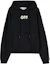 Order Sudadera Oversize Negra OFF-WHITE FW22 con Estampado Gráfico. OMBB037F22FLE0081001