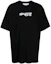 Buy OFF-WHITE FW22 Letter Logo Print Crewneck T-Shirt Black Mens Regular Fit OMAA038F22JER0031001