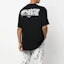 Shop OFF-WHITE FW22 Letter Logo Print Crewneck T-Shirt Black Mens Regular Fit OMAA038F22JER0031001