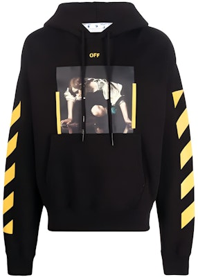 OFF-WHITE FW22 字母LOGO黑色衛衣 秋季圖案款式. OMBB037C99FLE0111018 Buy OFF-WHITE FW22 字母LOGO黑色衛衣 秋季圖案款式. OMBB037C99FLE0111018