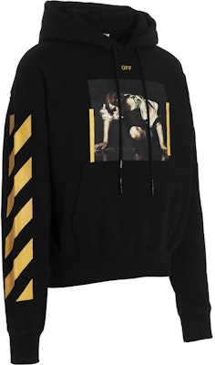 OFF-WHITE FW22 字母LOGO黑色衛衣 秋季圖案款式. OMBB037C99FLE0111018 Shop OFF-WHITE FW22 字母LOGO黑色衛衣 秋季圖案款式. OMBB037C99FLE0111018