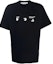 Buy OFF-WHITE FW22 Letter Print T-Shirt Black - Regular Fit Short Sleeve Tee OMAA038C99JER0071001