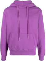 Off-White FW22 Purple Pullover Sweatshirt with Logo Print for Men OMBB097S23FLE0013636 Off-White FW22 Purple Pullover Sweatshirt with Logo Print for Men OMBB097S23FLE0013636