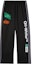 Buy OFF-WHITE FW22 Striped Graphic Sweatpants Regular Fit Black - Style OMCJ020F22FAB0011001