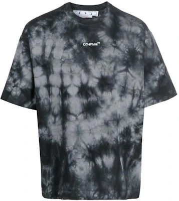 OFF-WHITE FW22 Kaos Abu-abu Tie-Dye Logo Print Oversized OMAA120F22JER0090701 Buy OFF-WHITE FW22 Kaos Abu-abu Tie-Dye Logo Print Oversized OMAA120F22JER0090701