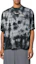 Lookbook OFF-WHITE FW22 Kaos Abu-abu Tie-Dye Logo Print Oversized OMAA120F22JER0090701