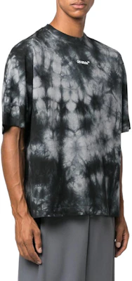 OFF-WHITE FW22 Kaos Abu-abu Tie-Dye Logo Print Oversized OMAA120F22JER0090701 Purchase OFF-WHITE FW22 Kaos Abu-abu Tie-Dye Logo Print Oversized OMAA120F22JER0090701