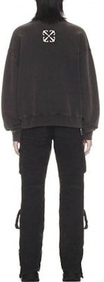 OFF-WHITE FW23 Sudadera Negra Oversize de Ajuste Relajado para Hombre OMBA054F23FLE0141084 Shop OFF-WHITE FW23 Sudadera Negra Oversize de Ajuste Relajado para Hombre OMBA054F23FLE0141084
