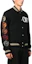 Purchase Chaqueta Negra Casual Off-White FW23 con Letras Estampadas Hombre Corte Regular OMEH053F23FAB0021001