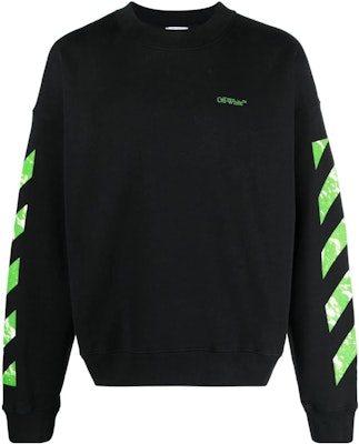 오프화이트 FW23 컬러블록 프린트 크루넥 맨투맨 블랙 OMBA054F23FLE0081050 Order 오프화이트 FW23 컬러블록 프린트 크루넥 맨투맨 블랙 OMBA054F23FLE0081050