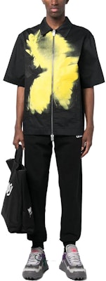 OFF-WHITE FW23 Logo Embroidered Casual Sweatpants Black Regular Fit OMCH033S23FLE0011001 Lookbook OFF-WHITE FW23 Logo Embroidered Casual Sweatpants Black Regular Fit OMCH033S23FLE0011001