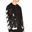 Purchase OFF-WHITE Galaxy Brush Graffiti Hoodie Zip Jacket Black OMBB003F176190309901