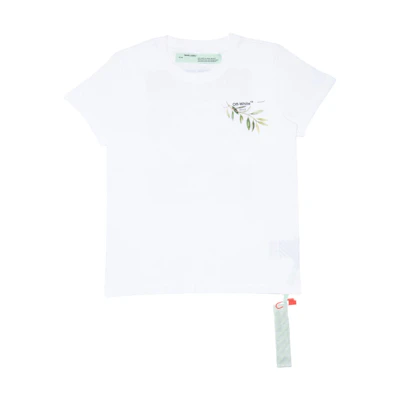 Off-White Gente Roma Graphic Leaf T-Shirt White/Multicolor