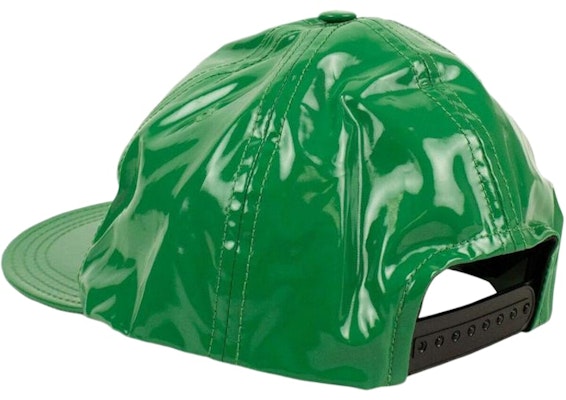 Off-White Glossy Patch Logo Baseball Hat Green Order Off-White Glossy Patch Logo Baseball Hat Green