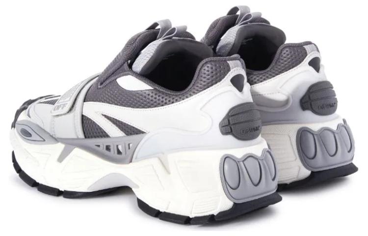 Lookbook OFF-WHITE 舒適時尚 低幫 生活休閒鞋 男款 灰色