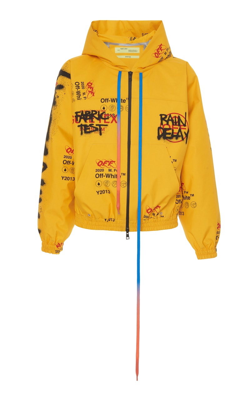 Buy オフホワイト ゴアテックス グラフィティ パーカー (黄/マルチ)
