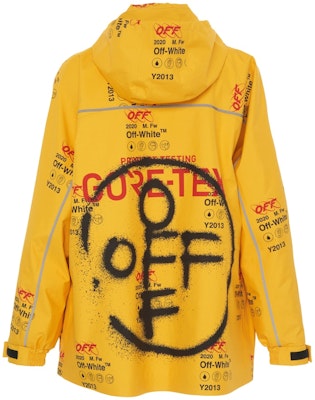 Off-White Gore-Tex Ski Jacket Yellow/Black/Red Order Off-White Gore-Tex Ski Jacket Yellow/Black/Red