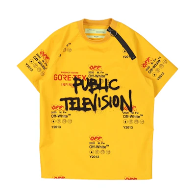Off-White GTX T-Shirt Yellow/Multicolor