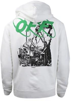 Off-White Gradient Ruins Hoodie White - Standard Fit OMBB034F19E300130110 Off-White Gradient Ruins Hoodie White - Standard Fit OMBB034F19E300130110