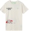 Buy OFF-WHITE Baju-T Cetakan Graffiti Putih OMAA027R191850060288