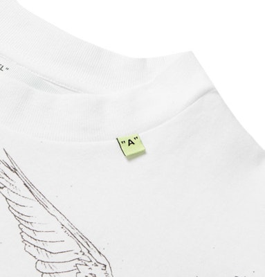 Off-White Baju Lengan Panjang Cetakan Grafik Putih/Hitam Lookbook Off-White Baju Lengan Panjang Cetakan Grafik Putih/Hitam