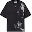 Buy Camiseta Negra OFF-WHITE Gráfica de Manga Corta y Cuello Redondo. OMAA120F24JER0091001